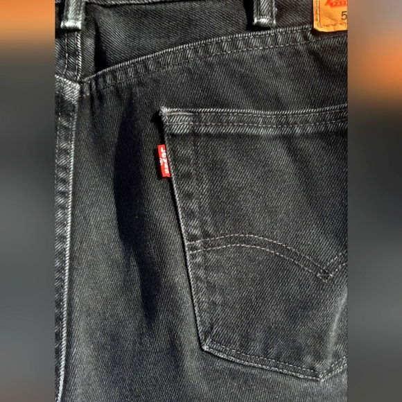 Levi Black Men's Jeans - Picture 7 of 8